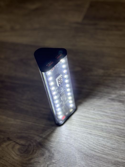 Павербанк с лед подсветкой 15000mah