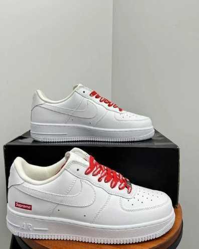 Nike_Air_Force_1_Low_Supreme_Biały Rozmiar 40