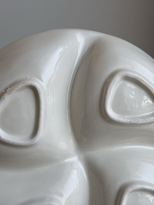 Тарілка яскрава святкова новорічна у святковому стилі у формі цукерки