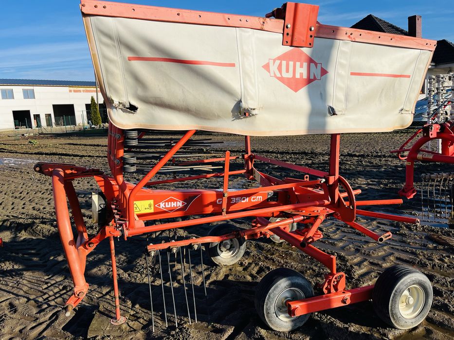 Zgrabiarka Kuhn GA3501 Pottinger 421 Deutz Fahr 4221 Tandem  hydrolift
