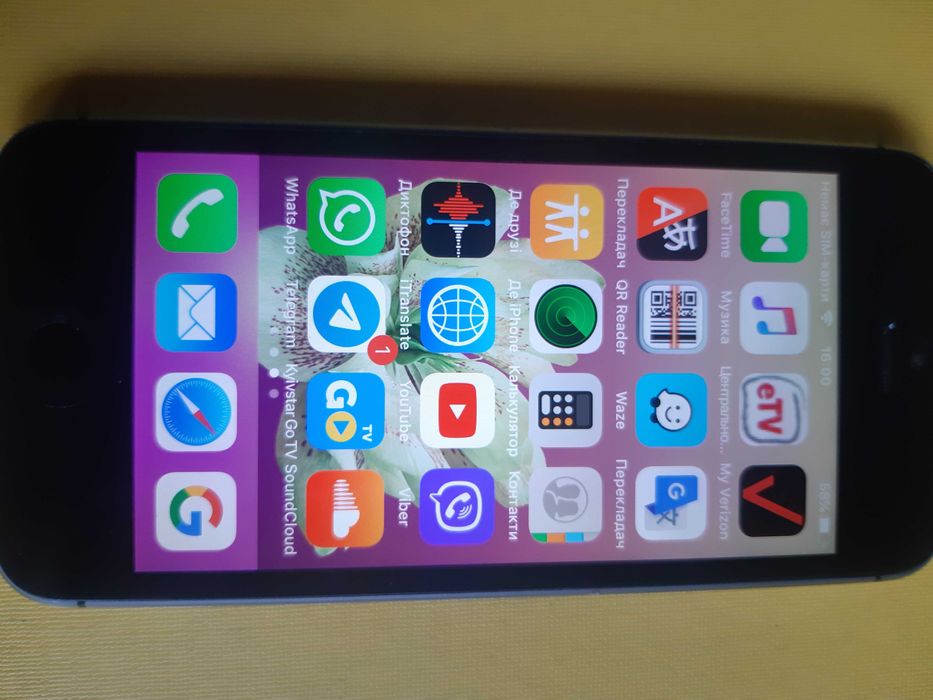 Айфон 5 S - Оригінал - не тримає батерея.