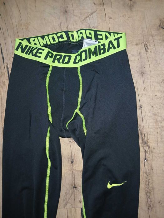 Czarne termo getry kalesony Nike Pro Combat nowe