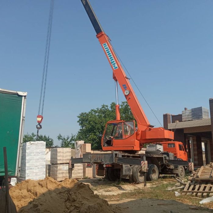 Услуги аренда автокрана, кран манипулятор, экскаватор, самосвал