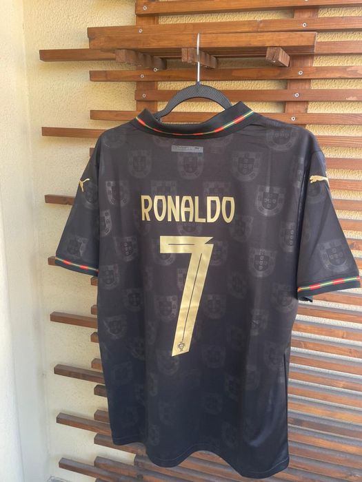 Portugal Pantera Negra - Ronaldo 7 - TAM. L