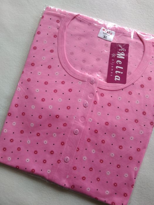 XL 42 Koszula poporodowa ciążowa pizama nocna do szpitala porodu