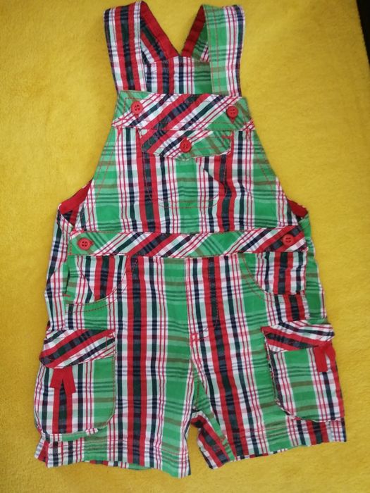 Jardineiras semi-novas 9-12m