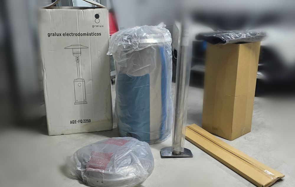 Aquecedor exterior Gás