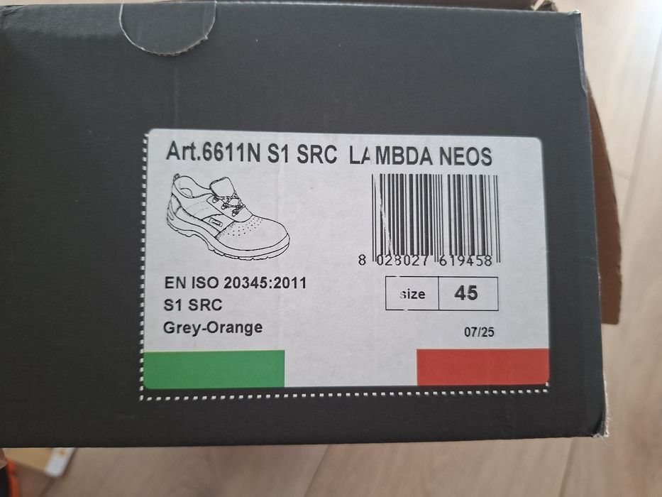 Buty półbuty robocze Panda Lambda 45