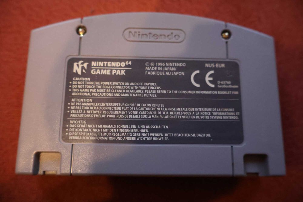 Gra na Nintendo 64 N64 Super Mario 64 EUR PAL ANG BDB+ Od kolekcjonera