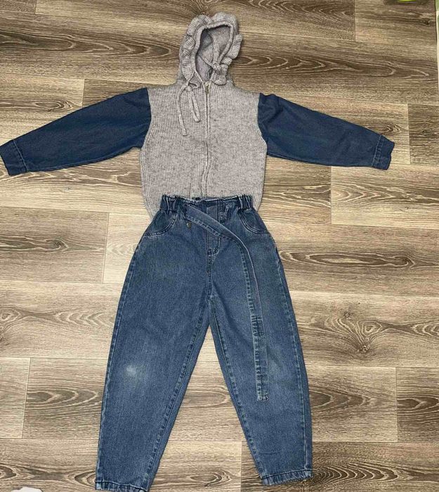 джинсовый костюм