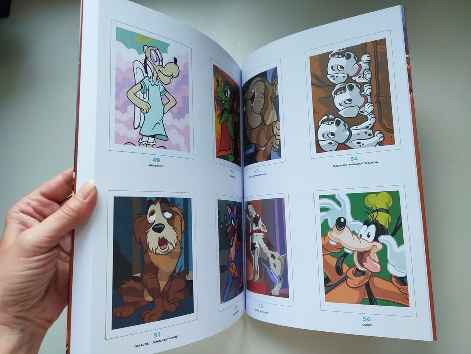 Kolorowanka antystresowa art therapy Disney - Psy