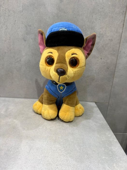 Maskotka, pluszak Chase - Psi Patrol, Paw Patrol - Ty Beanie - 27 cm.