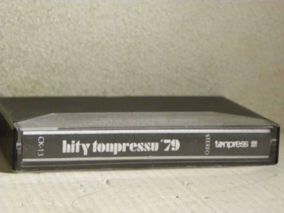 kaseta magnetofonowa Hity Tonpressu '79