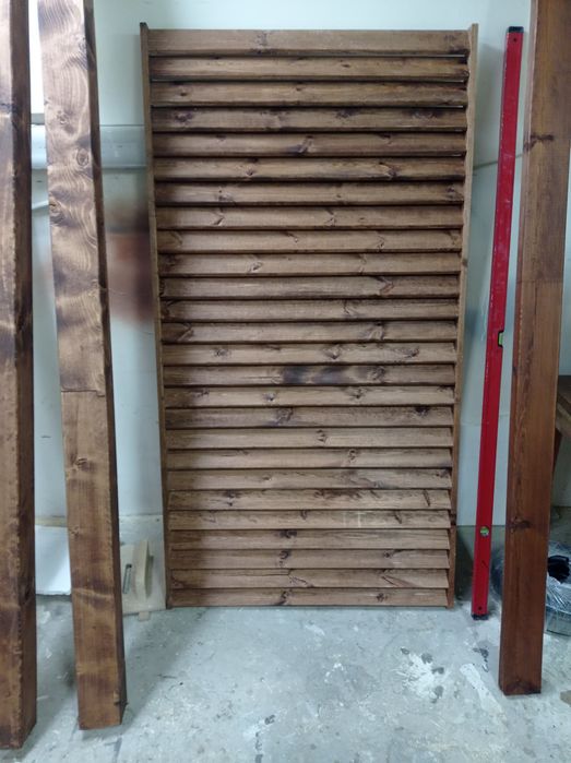 Żaluzje drewniane wiata altana solidnie !!! Tanio