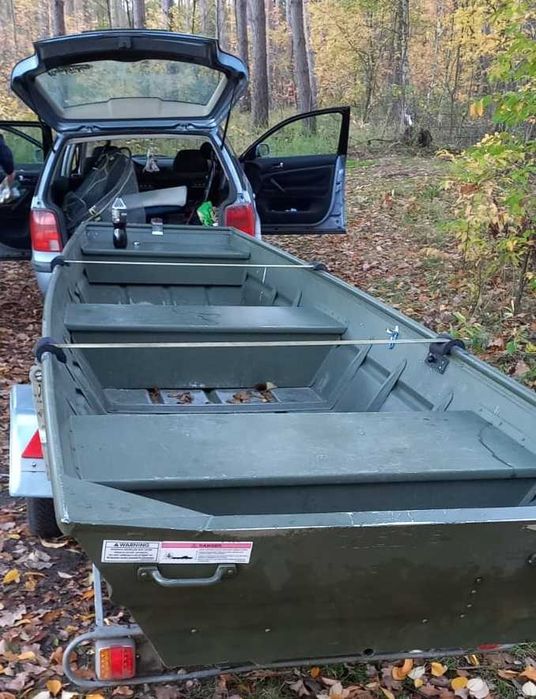 Łódź aluminiowa wędkarska Alumacraft Jon Boat 1436 LT Miedzichowo • OLX.pl