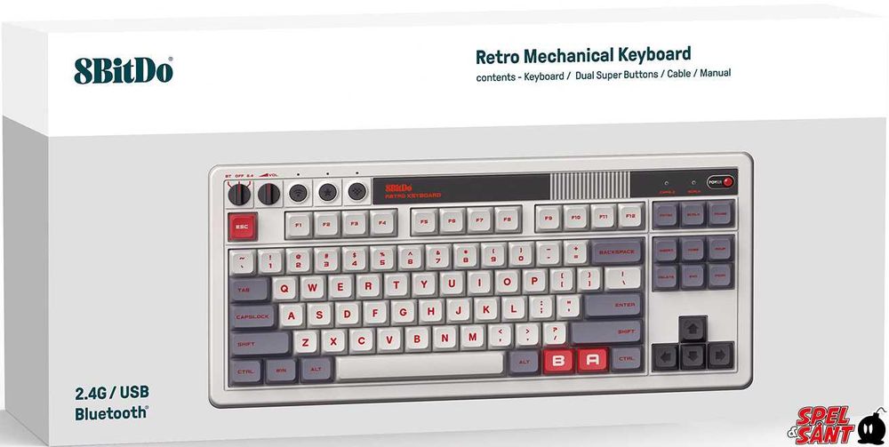 8BitDo Retro Keyboard NES Edition64586348471299120