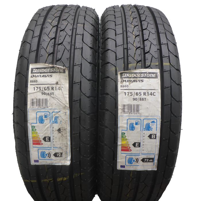 175/65/14C Bridgestone 175/65R14C Duravis R660 Lato 2017 Nieużywane