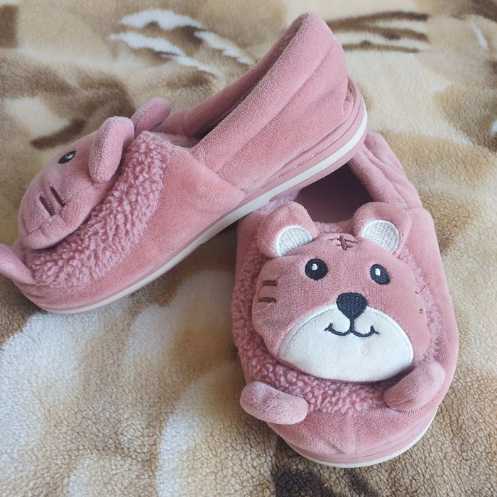 Домашні закриті кімнатні капці (тапочки), довжина устілки 19 см