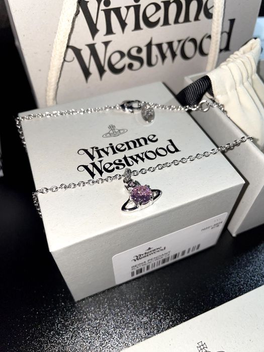 Vivienne Westwood Reina підвіска Rose cz подвеска кулон колье кольє