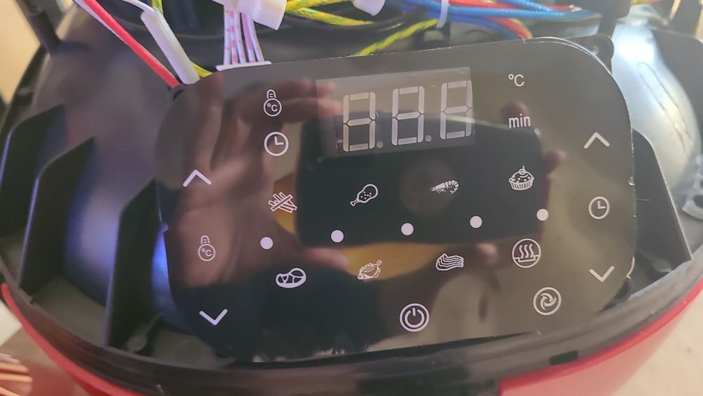 Air fryer Abantera para peças, placa eletronica e todas as peças