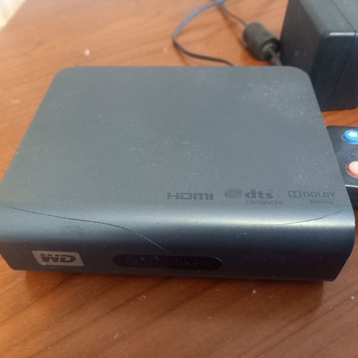 Odtwarzacz multimedialny WD TV live media player USB 2.0 HDMI pilot