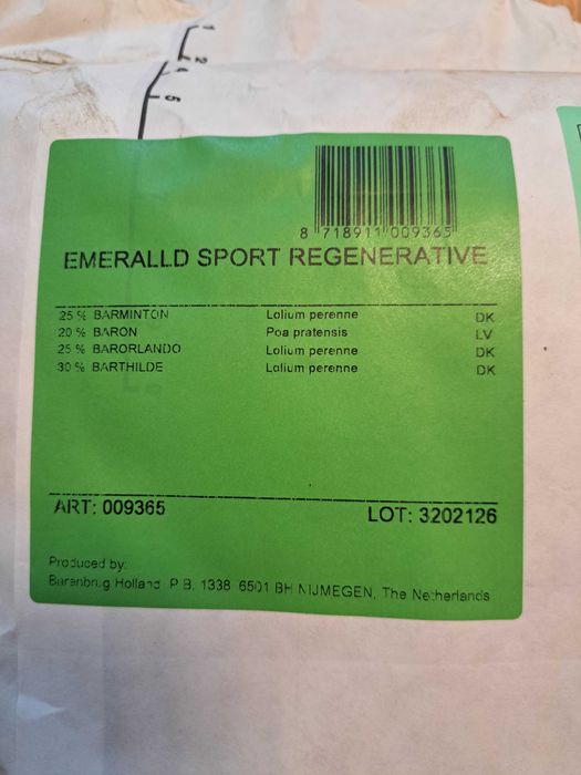 Nasiona Trawy Sport Professional 10kg