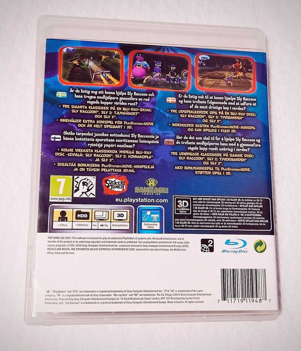 The Sly Trilogy PS3 | Collection