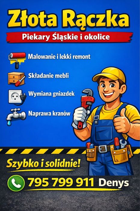 Zlota Rączka - pomoc w Twoim domu