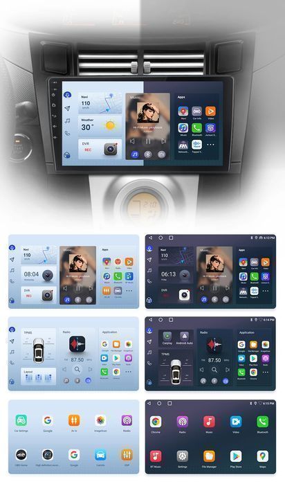 Toyota Yaris – Radio Android 9” CarPlay
