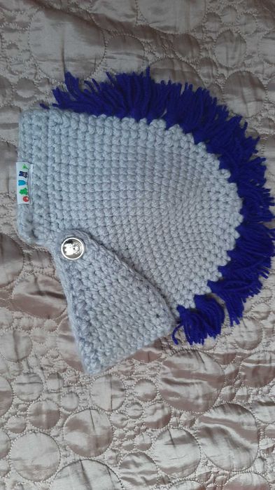 Czapka rzymianin  MAG GAB z przyłbicą na usta.