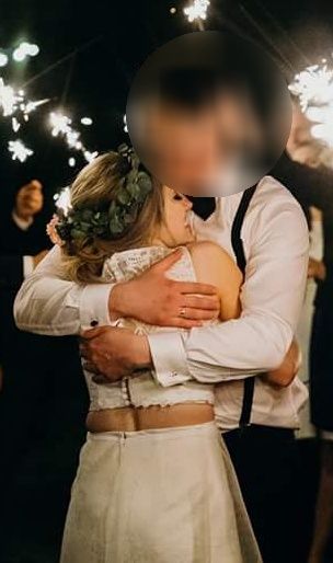 Suknia ślubna boho 36/38