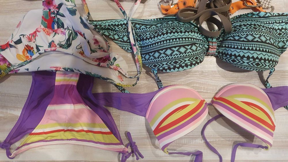 Zestaw bikini kostiumy kąpielowe dwuczęściowe 5 szt.