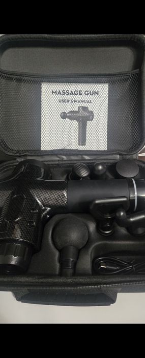 Перкусионный массажёр  аккумуляторный  6 в 1.