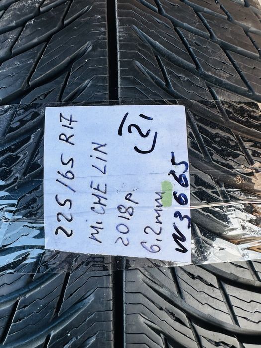 Шини зимові пара 225/65 R17 (106H) Michelin Pilot Alpin