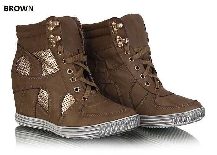 Brązowe sneakersy r 40