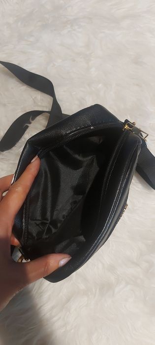 Torebka na pasku listonoszka panterka