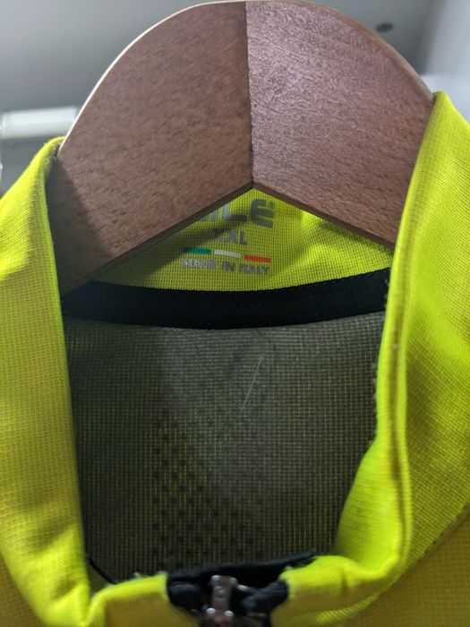 Bluza rowerowa ALE CYCLING R-EV1 Thermal żółty-czarny XXL