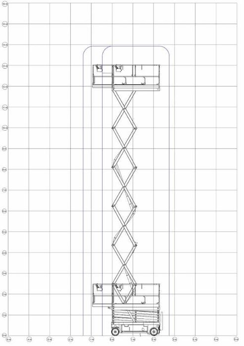 ОРЕНДА акумуляторного ножичного підйомника Пекканіска COMPACT 14