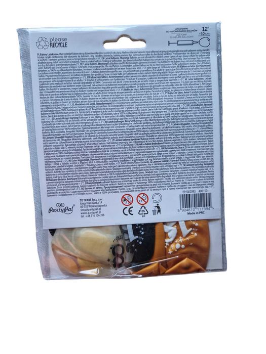 Balony na 18-te urodziny 6 sztuk