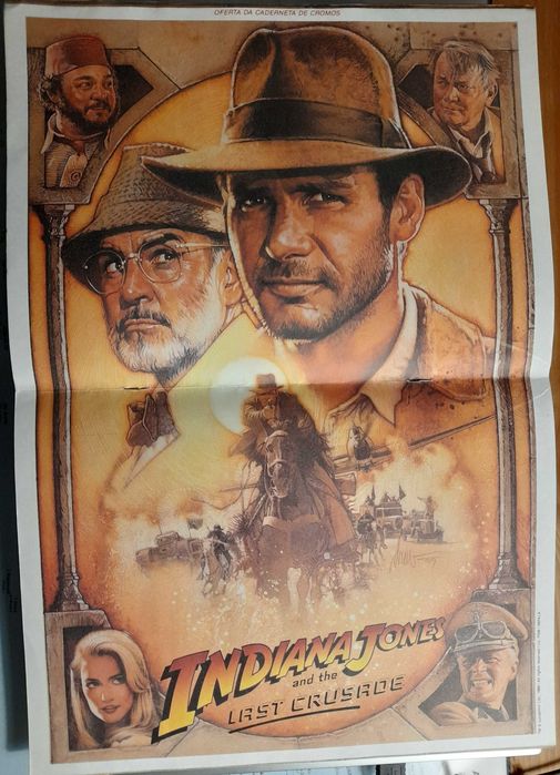 Caderneta “Indiana Jones and The Last Crusade” com 130 Cromos