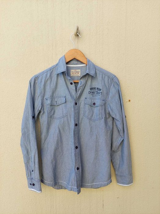 Camisas rapaz 10-14anos