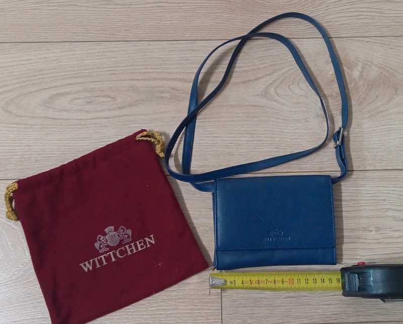 Granatowa mini torebka Wittchen