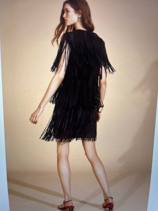 Sukienka zamszowa Zara