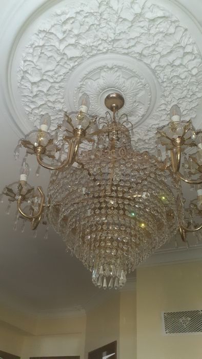 Vendo candeeiro de cristal