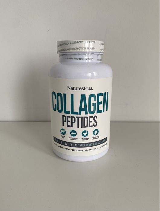 NaturesPlus, Peptydy kolagenowe, 240 kapsułek