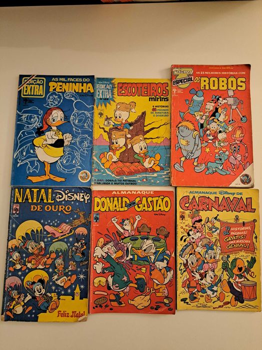 banda desenhada antiga ( décadas de 70 a 2003)