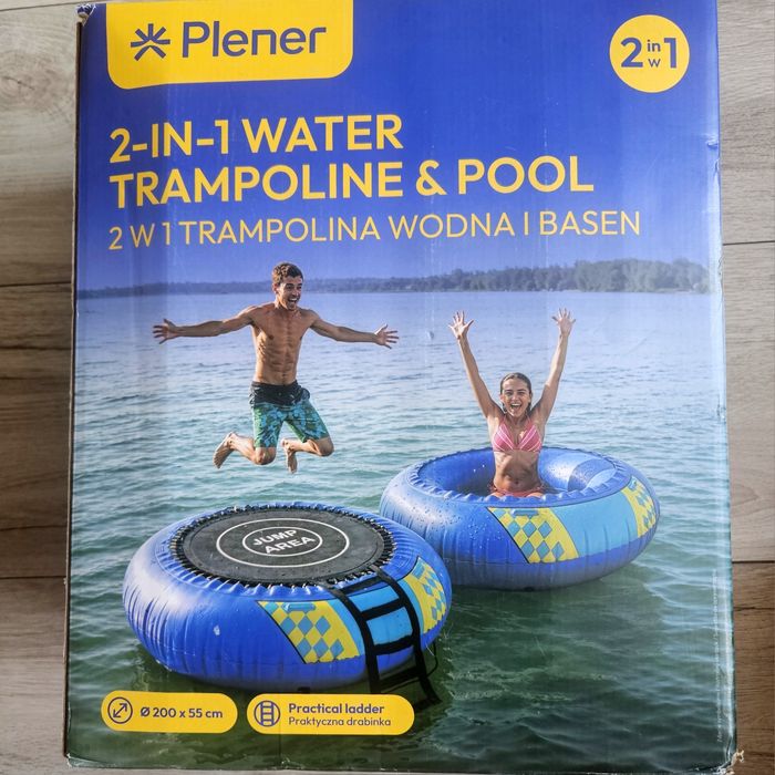 Basen/trampolina 2w1