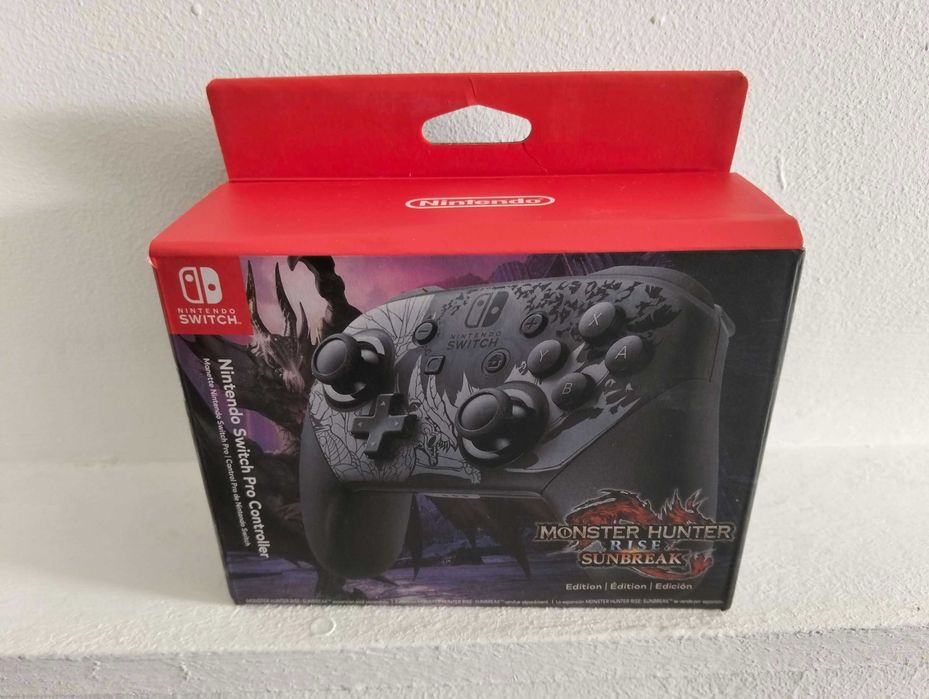 Nintendo Switch Pro Controller - Comando Monster Hunter