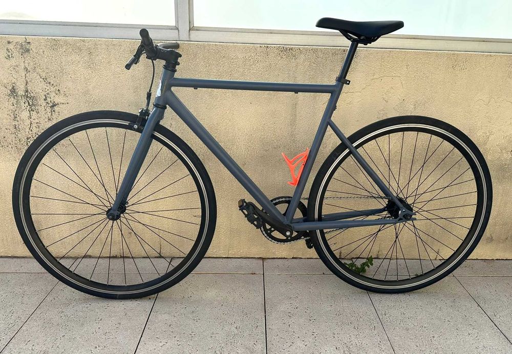 Bicicleta de cidade single speed Decathlon