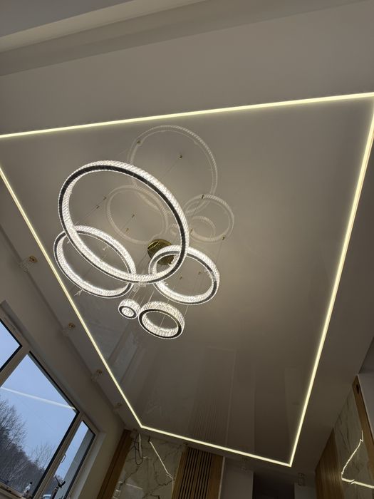 Sufity napinane Warszawa | LED | projekt | szybki montaż